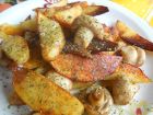 Рецепта за Гарнитура от пържени гъби и картофи